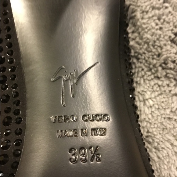 Giuseppe Zanotti black crystal pumps - Picture 6 of 12